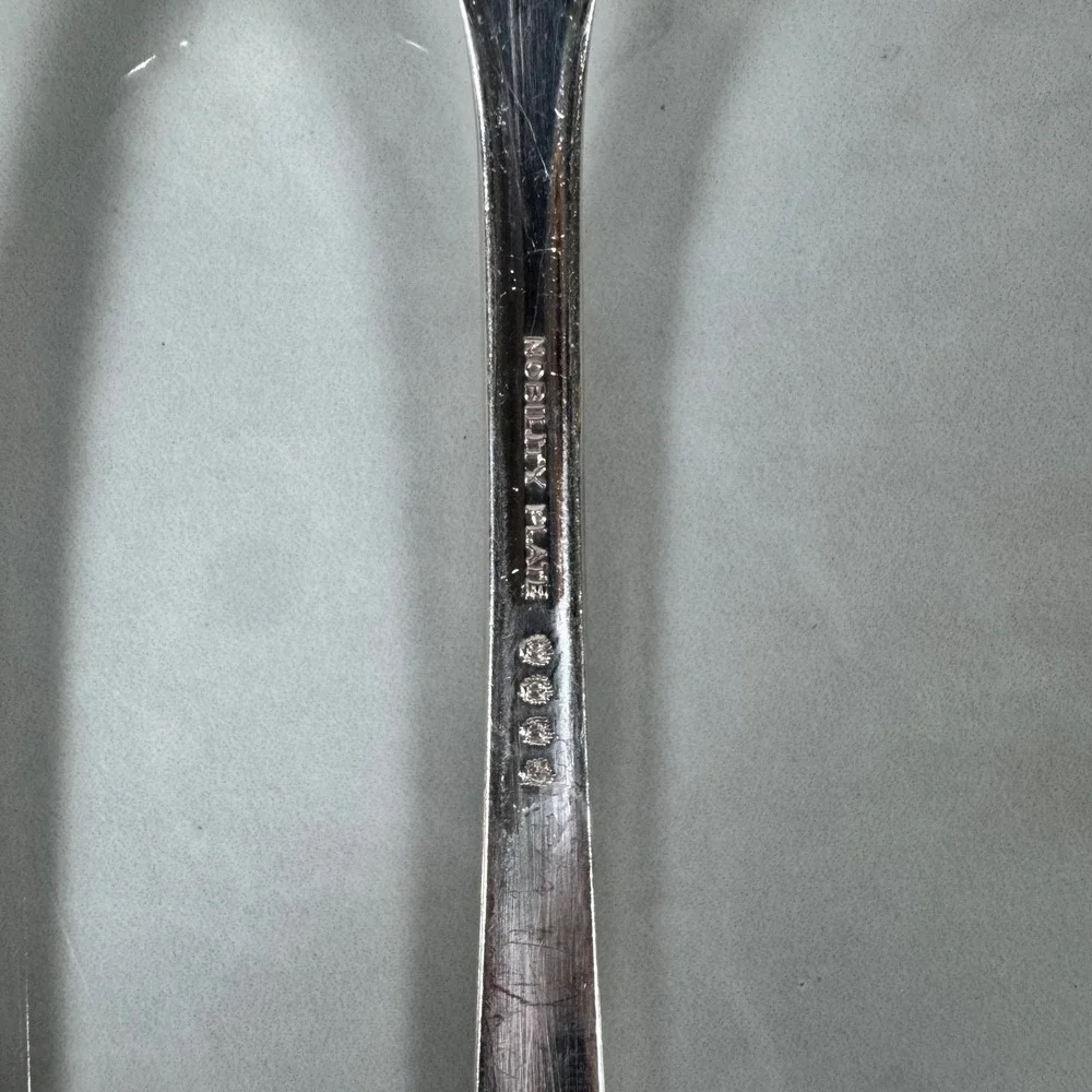 Set of 2 Oneida Nobility Plate Silver‎ Plated Dinner Forks Caprice Floral